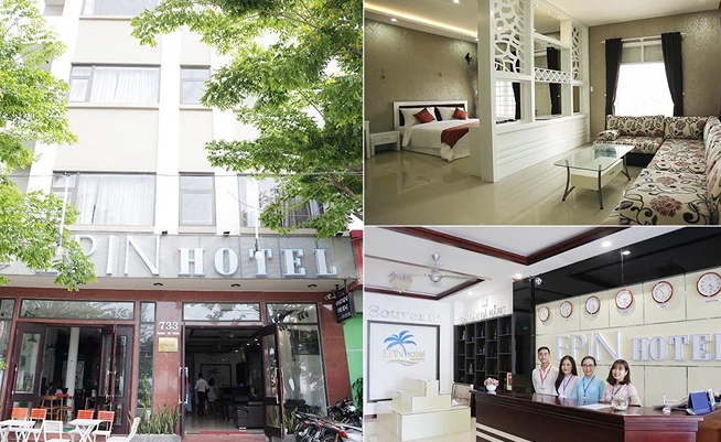 Phòng Thực hành ngành Du lịch với đầy đủ tiện nghi đạt tiêu chuẩn trên 3 sao của các khách sạn, resort